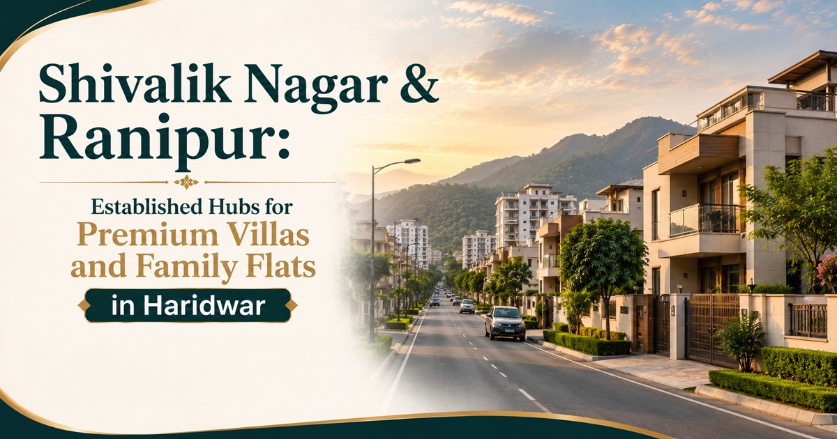 Shivalik Nagar & Ranipur: Established Hubs for Premium Villas and Family Flats in Haridwar