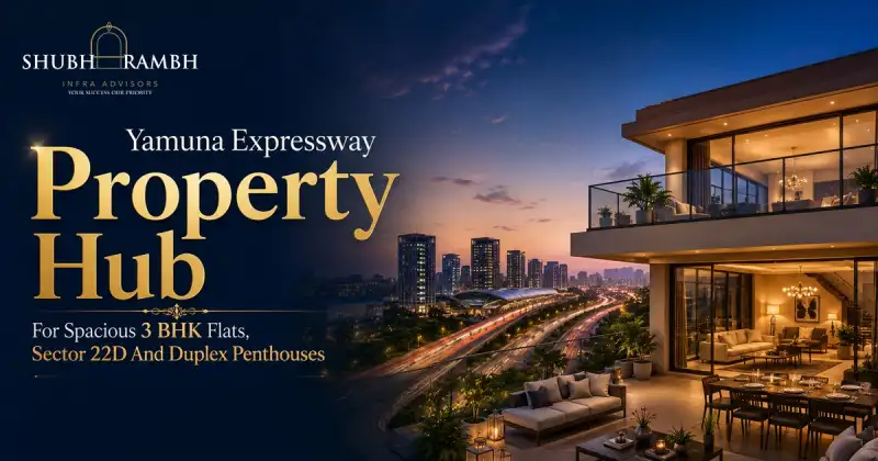 Yamuna Expressway Property Hub For Spacious 3 BHK Flats, Sector 22D And Duplex Penthouses
