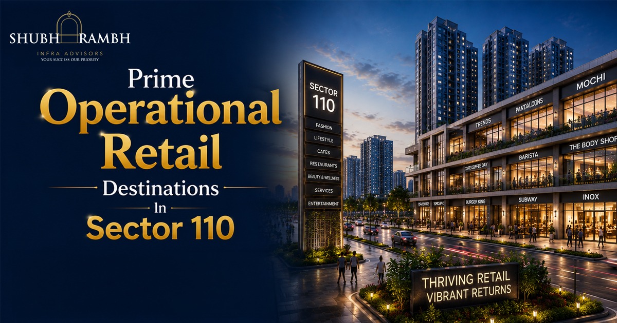 Metro-Facing & High Rental Yield Retail Shops in Noida Sectors 72 and 110 Metro-Facing & High Rental Yield Retail Shops in Noida Sectors 72 and 110