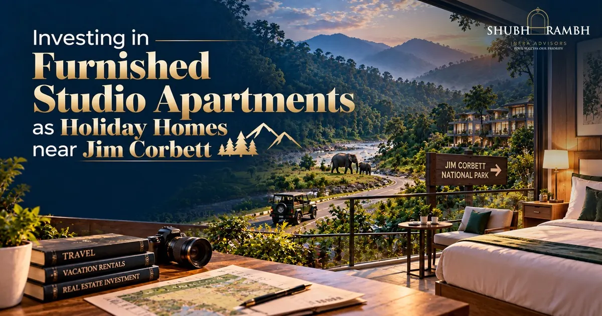 Investing in Furnished Studio Apartments as Holiday Homes near Jim Corbett Investing in Furnished Studio Apartments as Holiday Homes near Jim Corbett