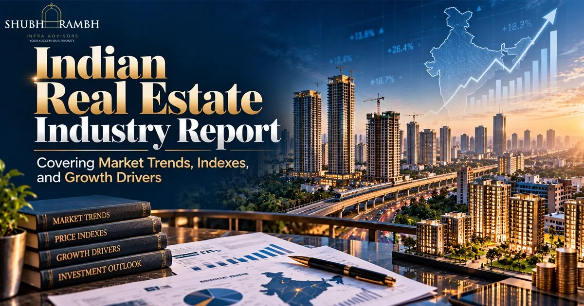 Indian Real Estate Industry Report Covering Market Trends, Indexes, and Growth Drivers Indian Real Estate Industry Report Covering Market Trends, Indexes, and Growth Drivers